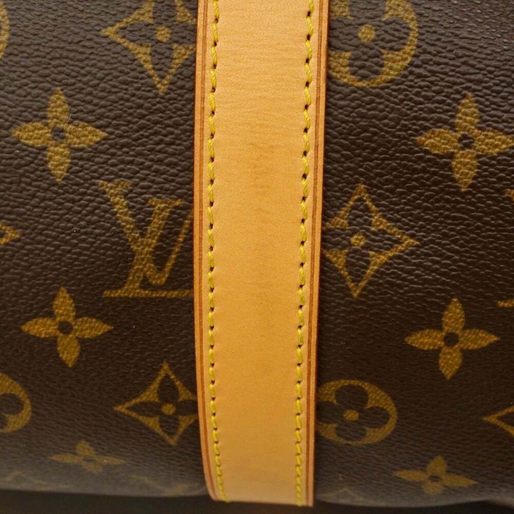 LOUIS VUITTON Authentic Brown Monogram Keepall 45 Boston Bag - Picture 7 of 10